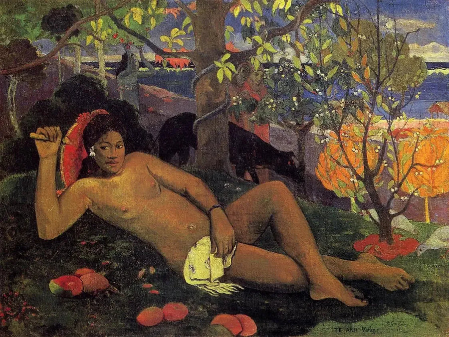 Królowa - Paul Gauguin