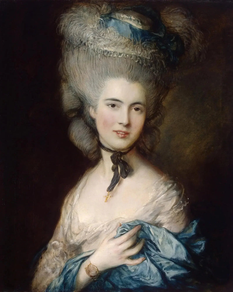 Kobieta w niebieskim - Thomas Gainsborough