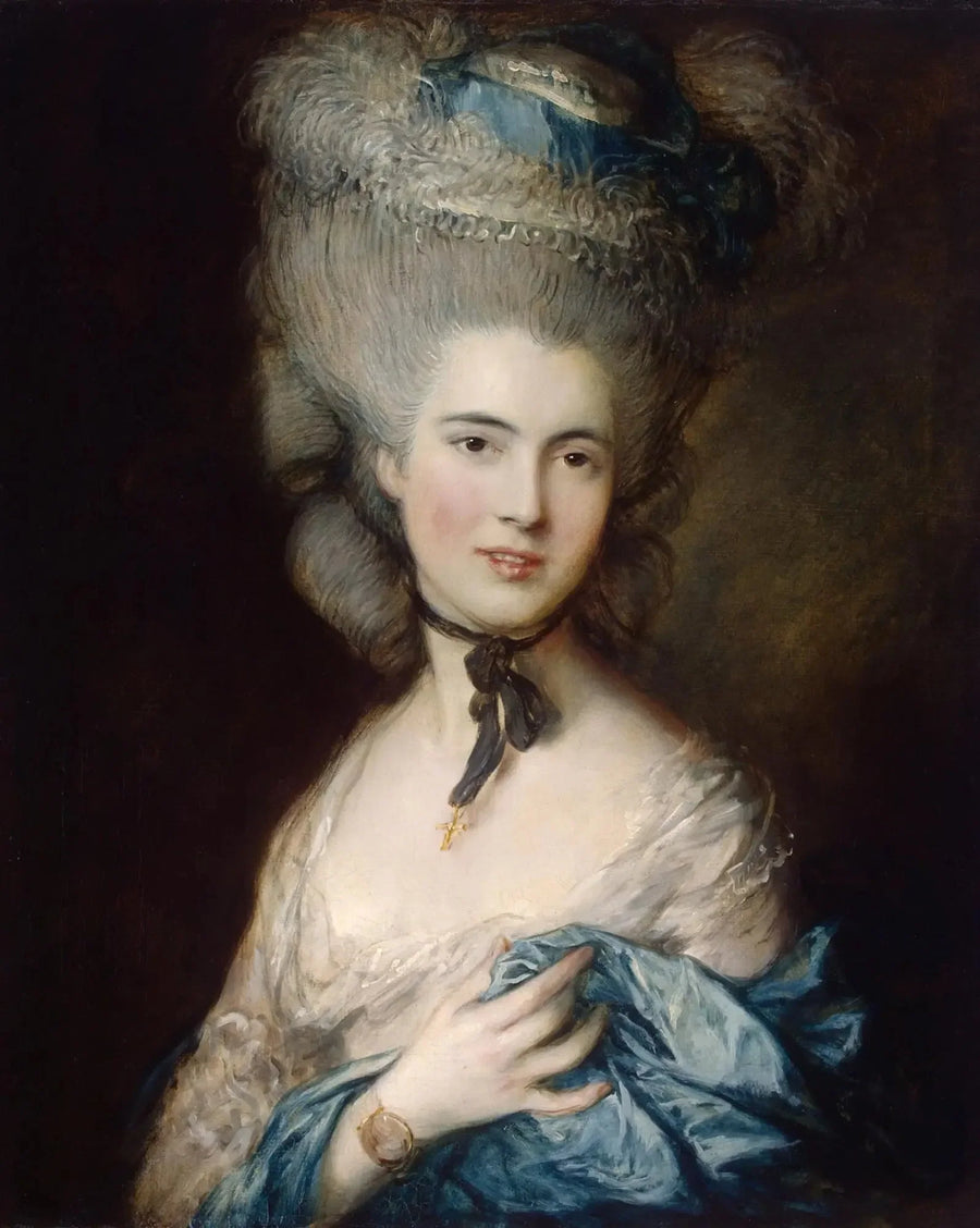 Kobieta w niebieskim - Thomas Gainsborough