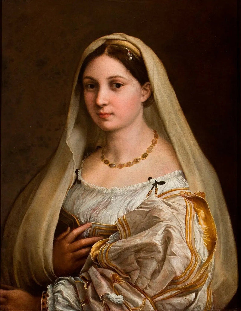 Zasłonięta kobieta - Rafael Santi