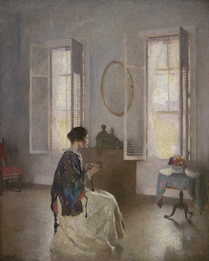 Otwarte okno - Frank Weston Benson