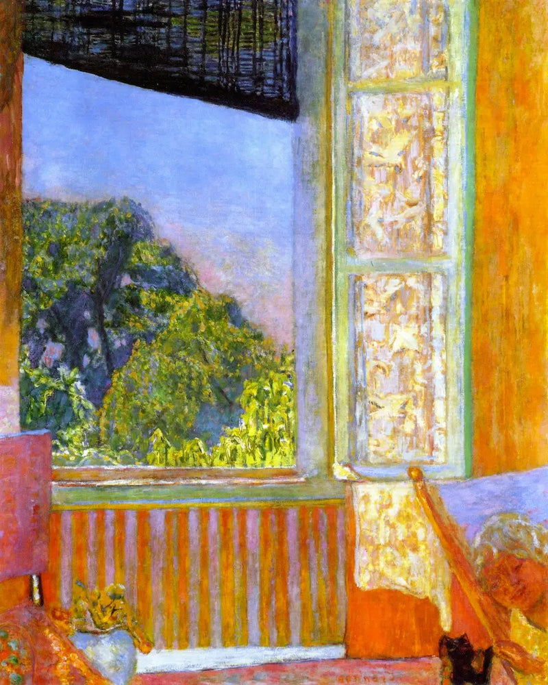 Otworzone okno - Pierre Bonnard