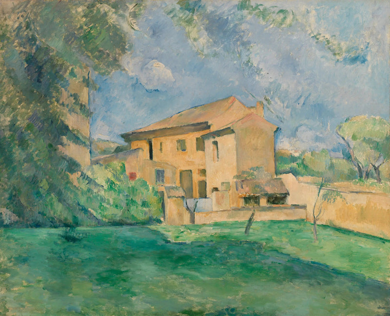 Gospodarstwo w Jas de Bouffan - Paul Cézanne