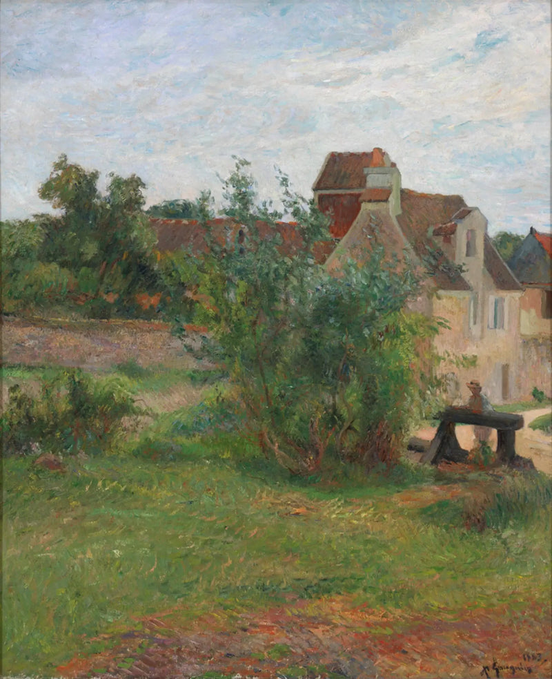 Farma Busagny w Osny - Paul Gauguin