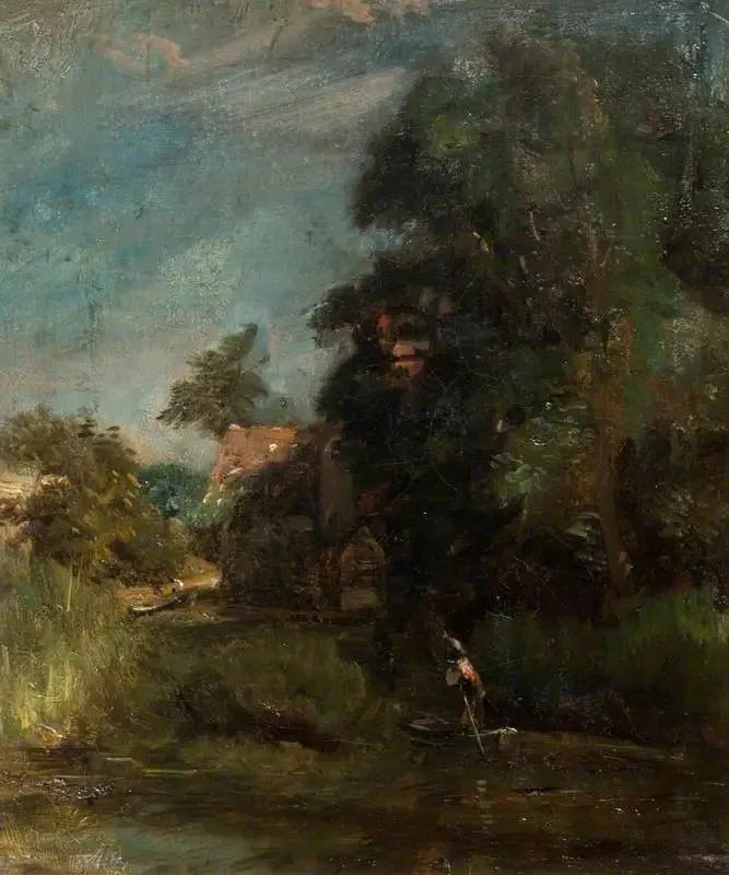 Gospodarstwo na Dolinie (szkic) - John Constable