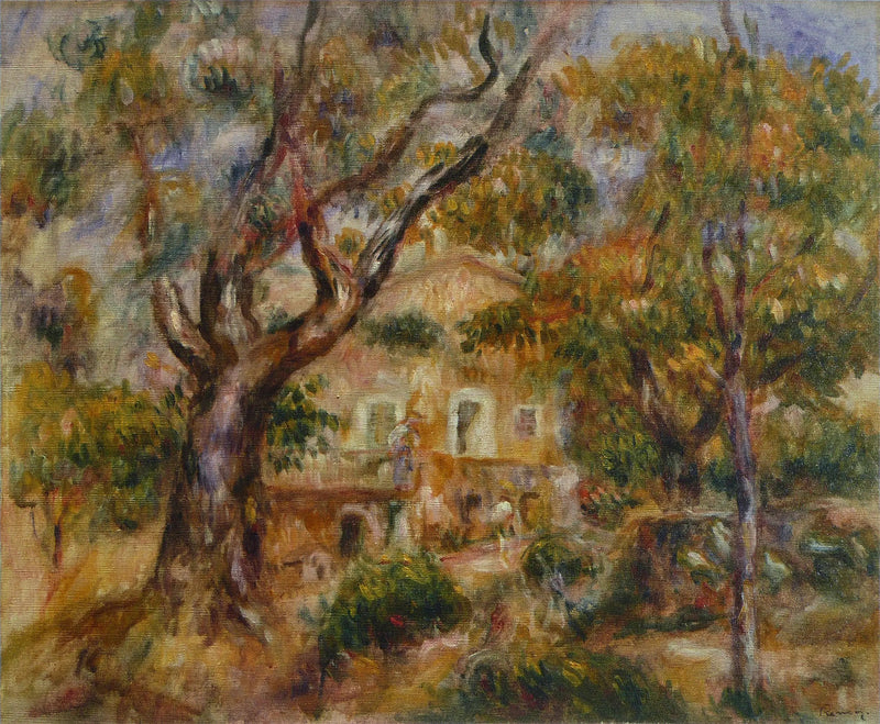 Farma Collettes, Cagnes - Pierre-Auguste Renoir