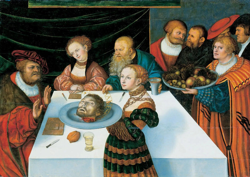 Uczta Heroda - Lucas Cranach Starszy