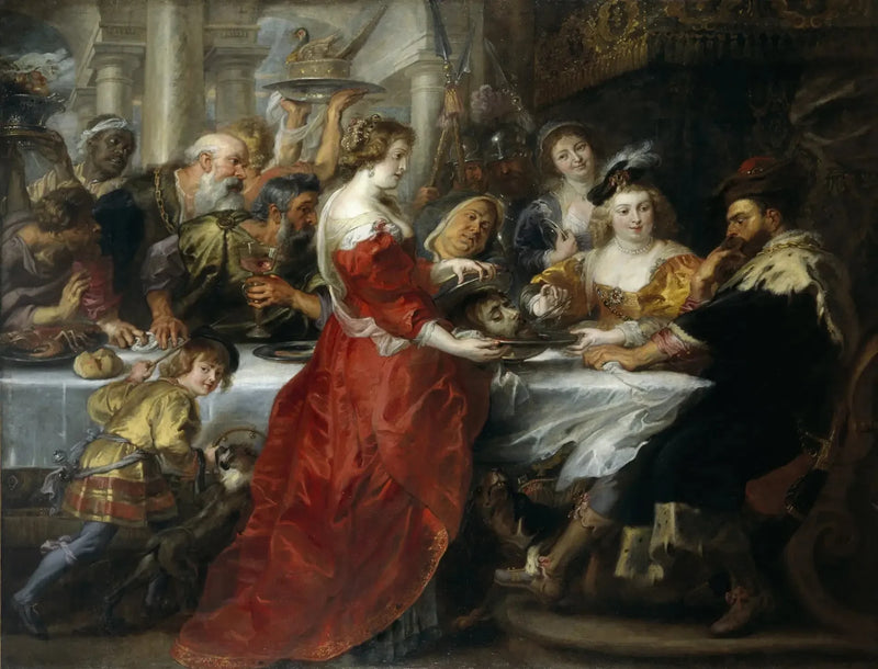 Uczta Heroda - Peter Paul Rubens