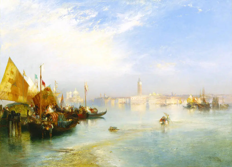 Święto ślubu rybaka - Thomas Moran