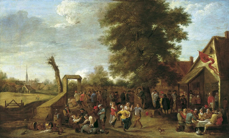 Święto wioski - David Teniers Młodszy