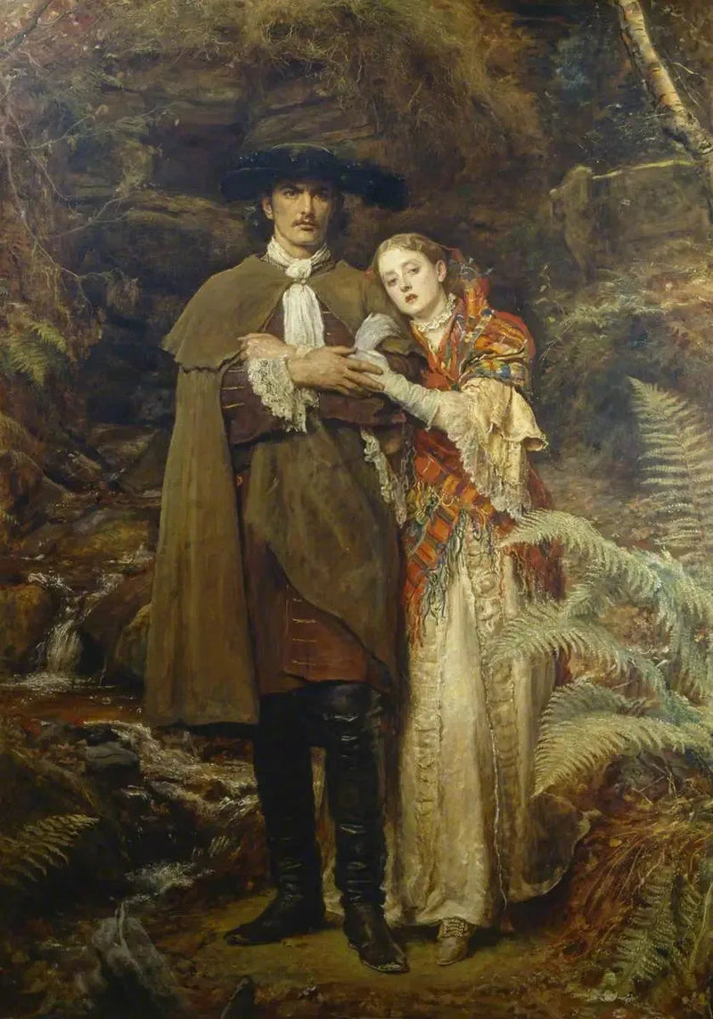 Narzeczona z Lammermoor - John Everett Millais