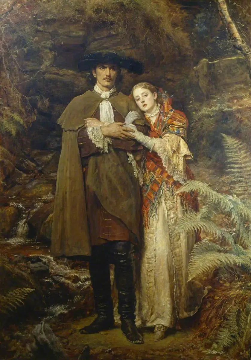 Narzeczona z Lammermoor - John Everett Millais