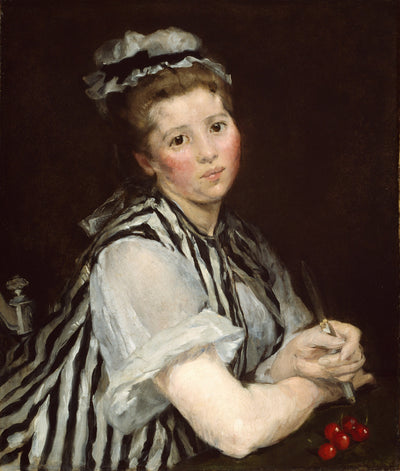 La Fille aux cerises - Eva Gonzalès - Alpha Reproduction