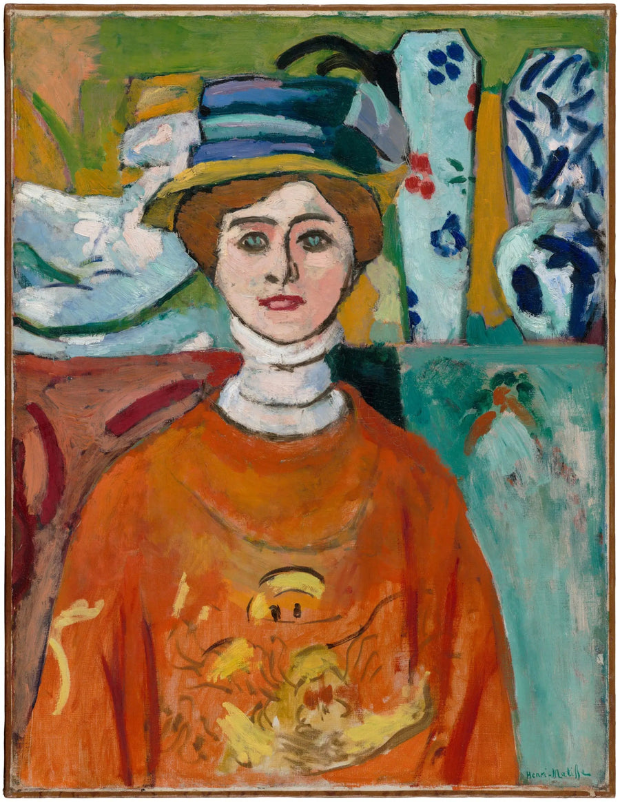 Dziewczyna z zielonymi oczami - Henri Matisse
