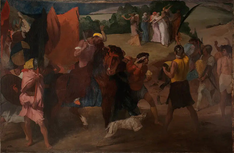 Córka Jeftego - Edgar Degas
