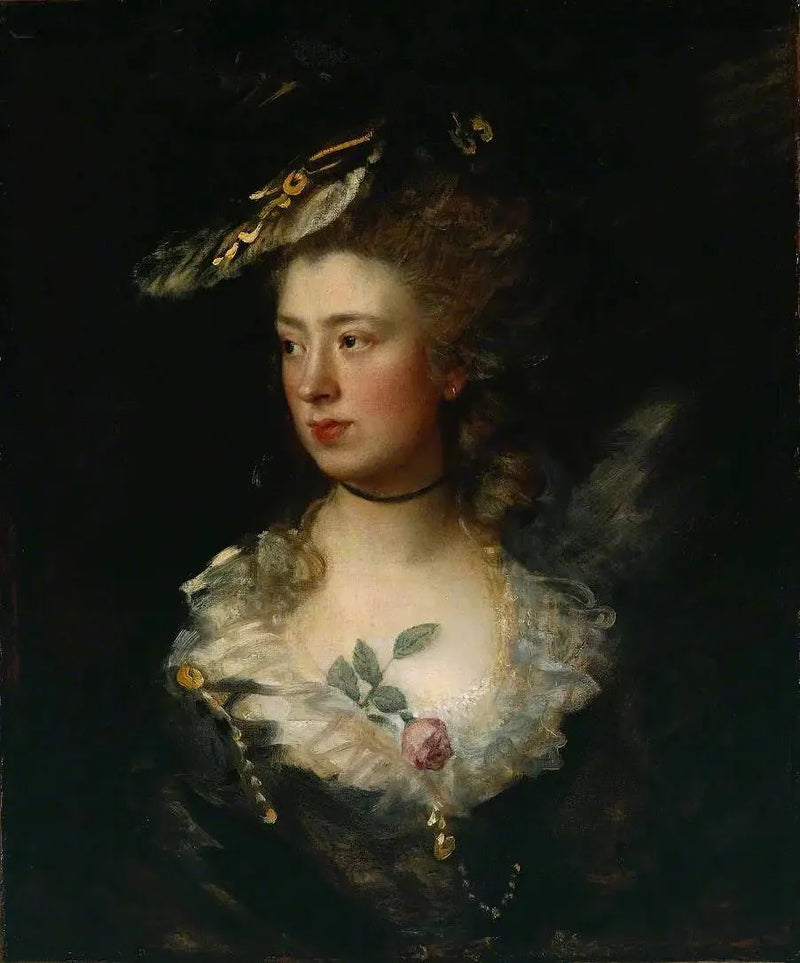 Córka artysty, Marie - Thomas Gainsborough