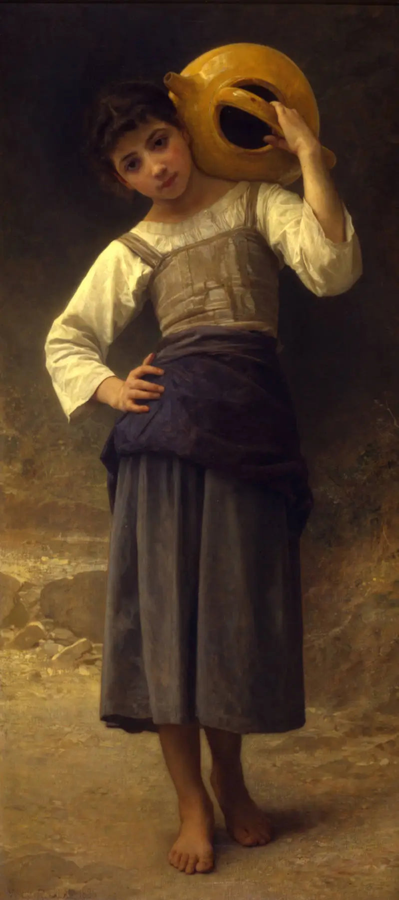 Dziewczyna wody - Bouguereau