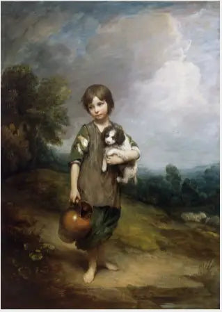 Dziewczyna z chaty - Thomas Gainsborough