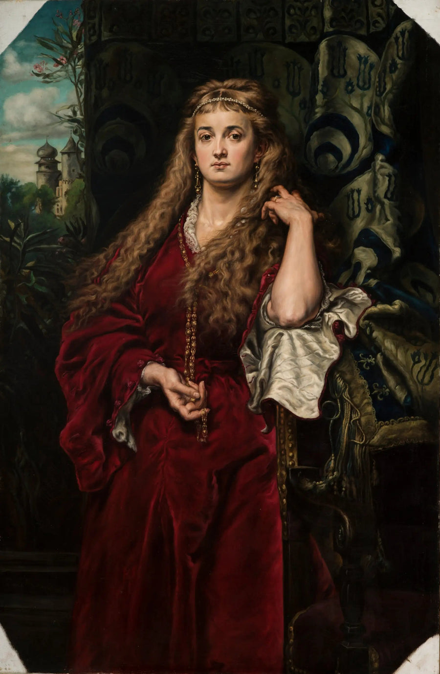 Córka zamkowego pana - Jan Matejko