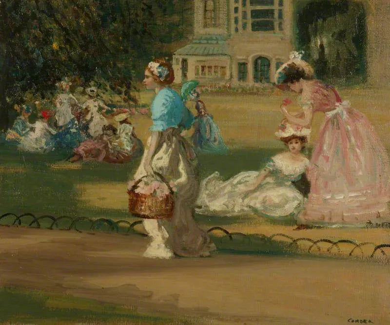 Dziewczyna ogrodnika - Charles Conder