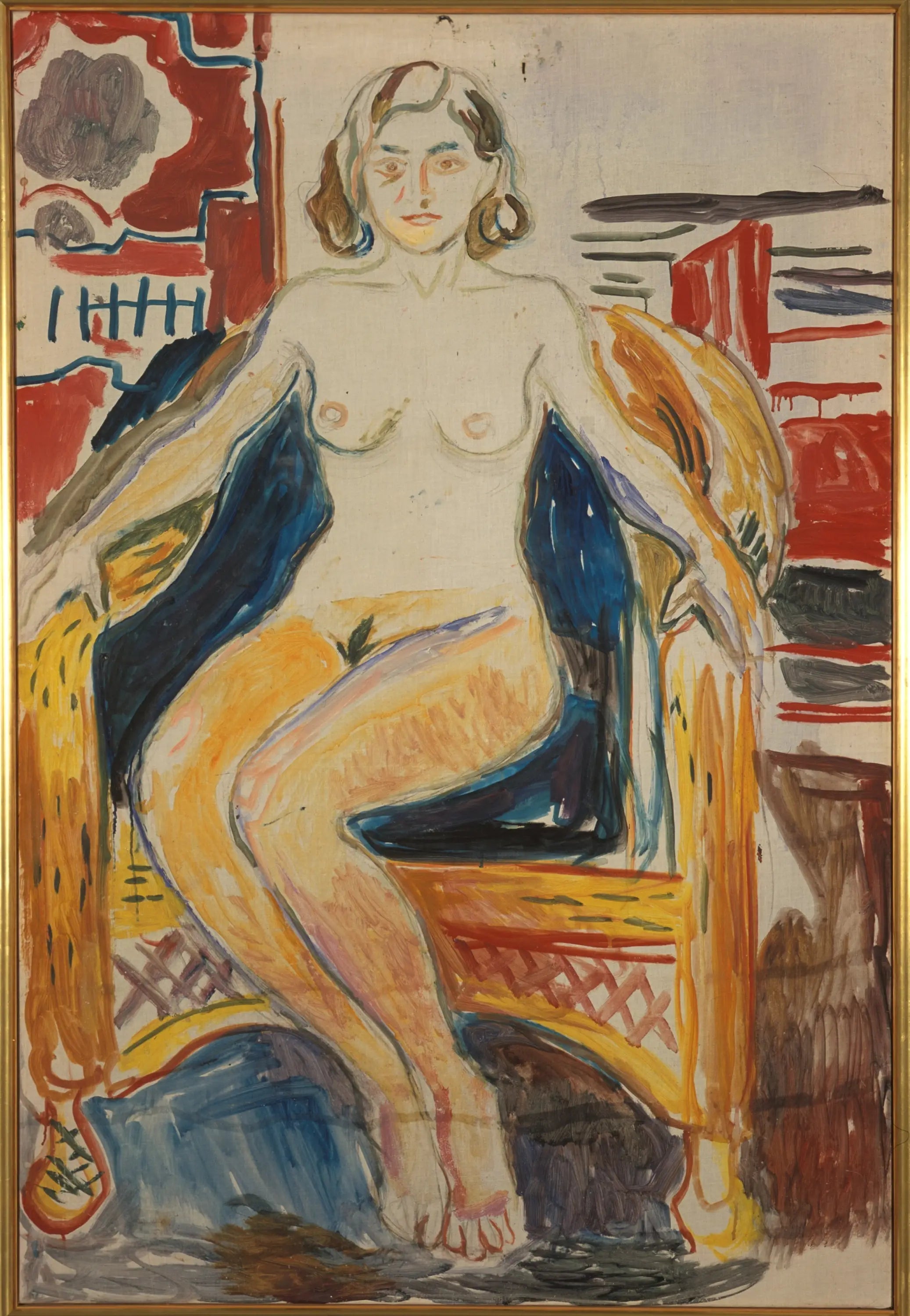 La Fille du Nordland - Edvard Munch image 1 tableau peint à l’huile sur toile