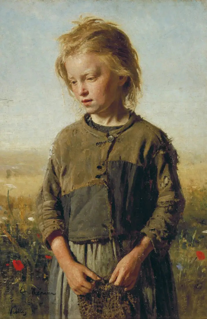 Córka rybaka - Ilya Repin