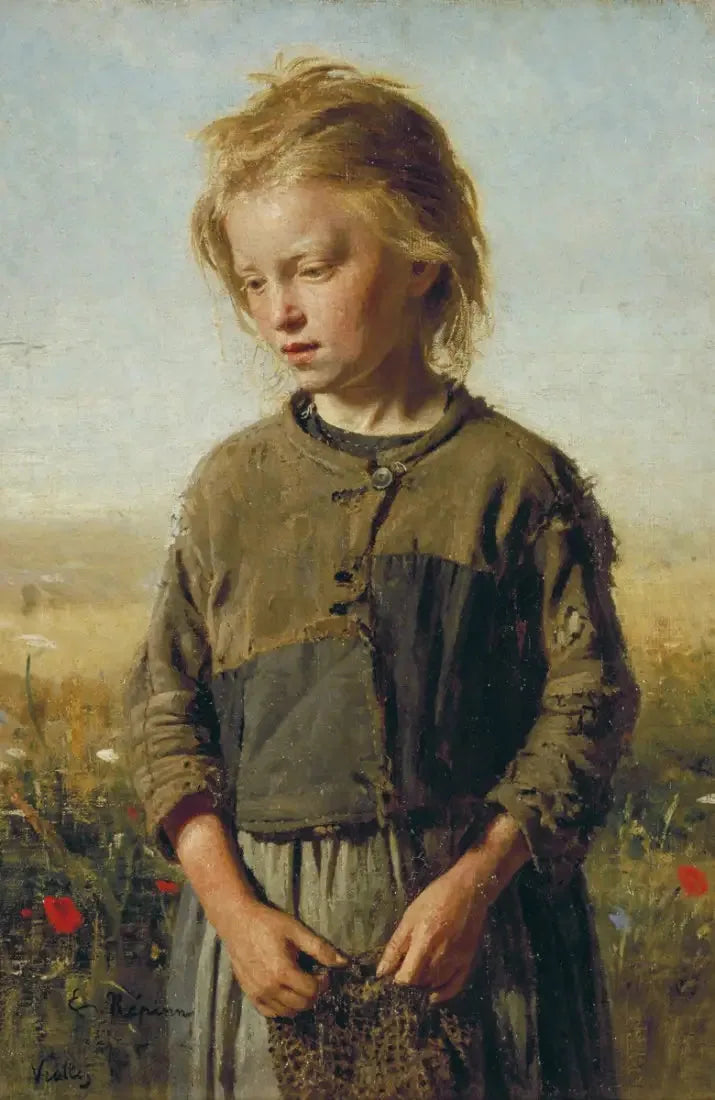 Córka rybaka - Ilya Repin