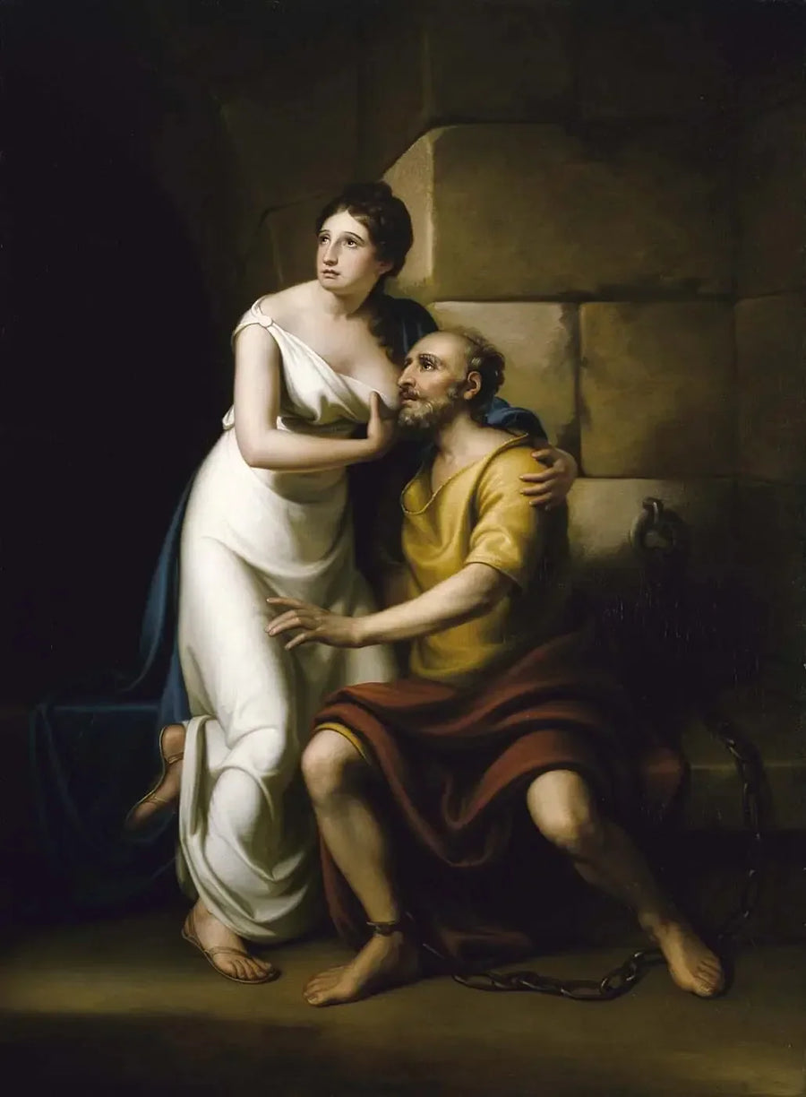 Rzymska dziewczyna - Rembrandt Peale