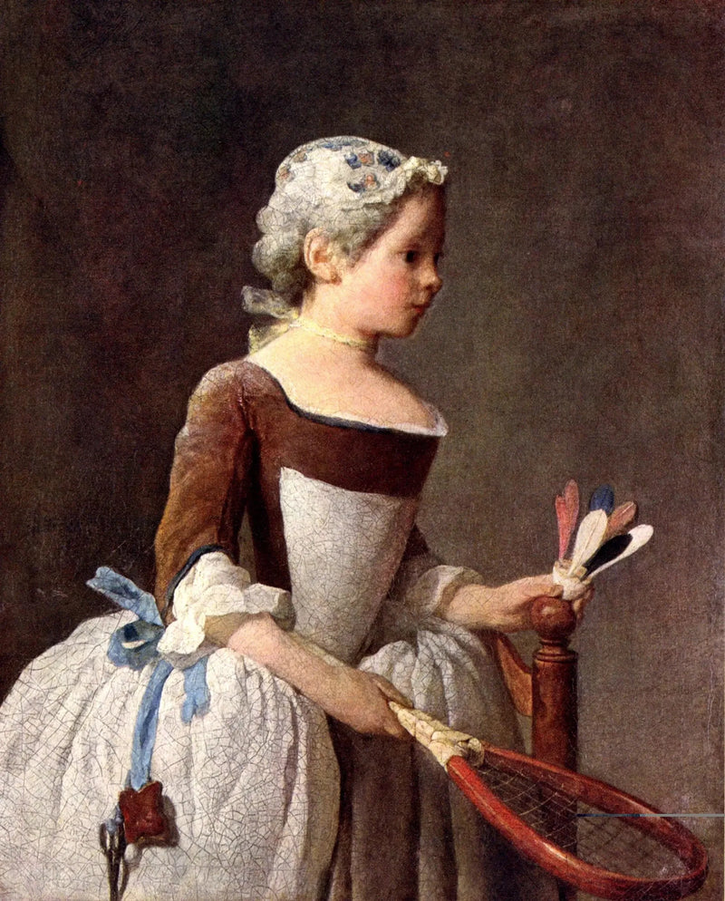 Dziewczynka za kierownicą - Jean Simeón Chardin