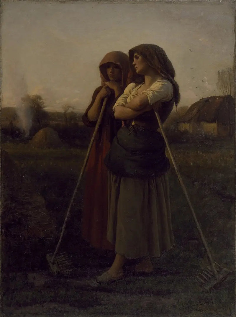 Koniec dnia - Jules Breton