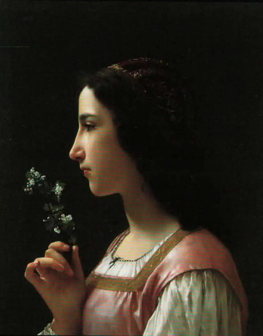 Kwiat głogu - Bouguereau