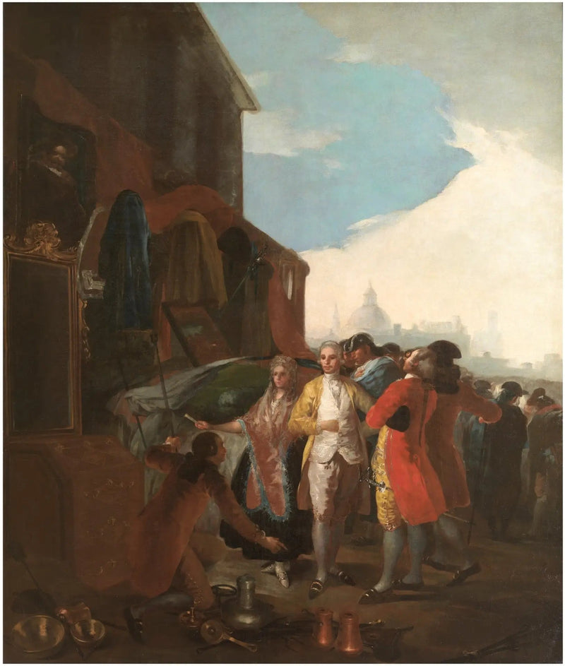 Targi Madryckie - Francisco de Goya