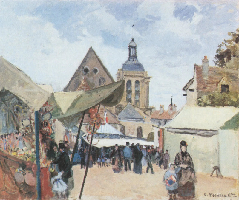 Targi Wrześniowe, Pontoise - Camille Pissarro