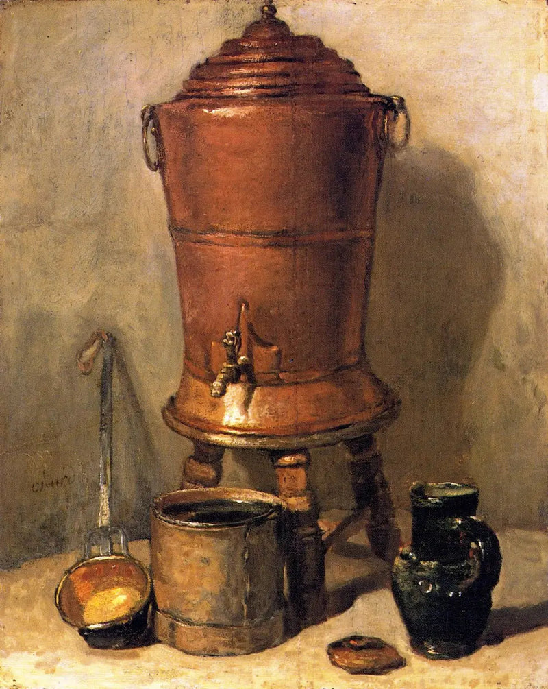 Miedziana fontanna - Jean Simeón Chardin