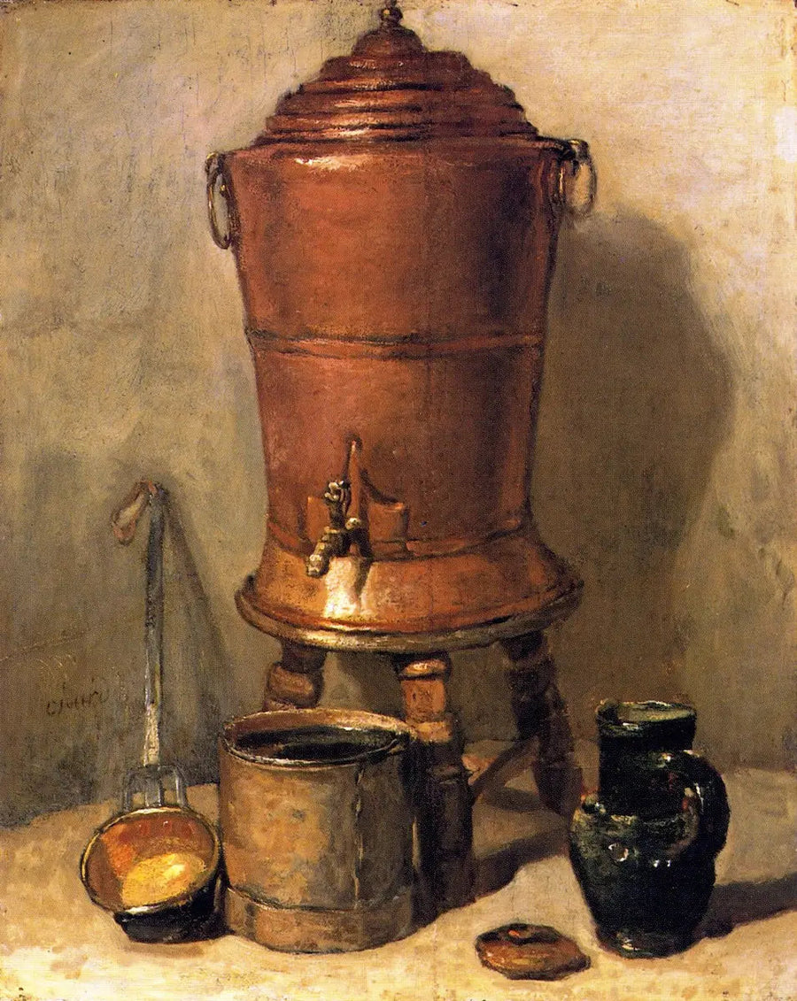 Miedziana fontanna - Jean Simeón Chardin