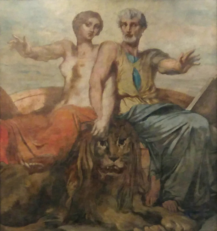 Siła i Porządek - Théodore Chassériau