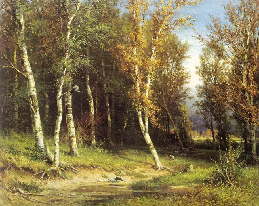 Las przed burzą - Iwan Chichkin