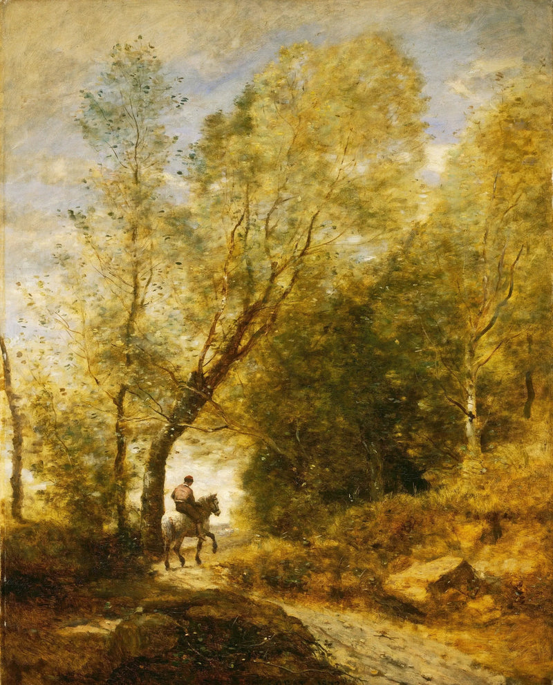 Las lasu Coubron - Jean-Baptiste Camille Corot