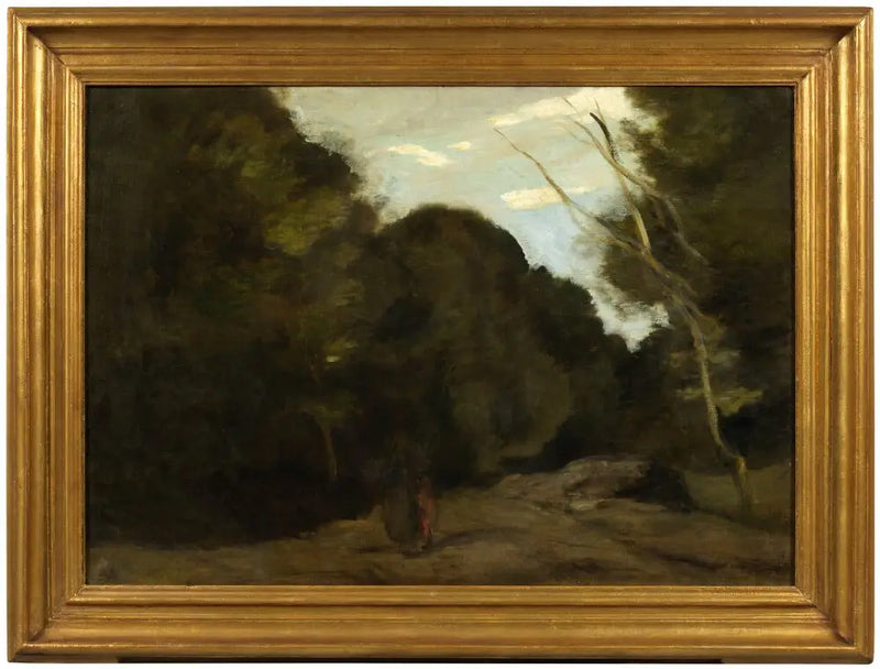 Las - Jean-Baptiste Camille Corot