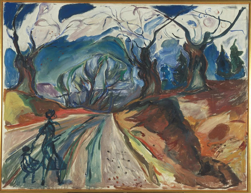 Magiczny las - Edvard Munch