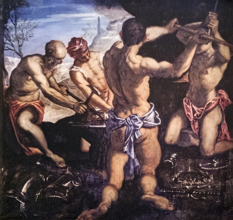Kuźnia Wulcan - Jacopo Tintoretto