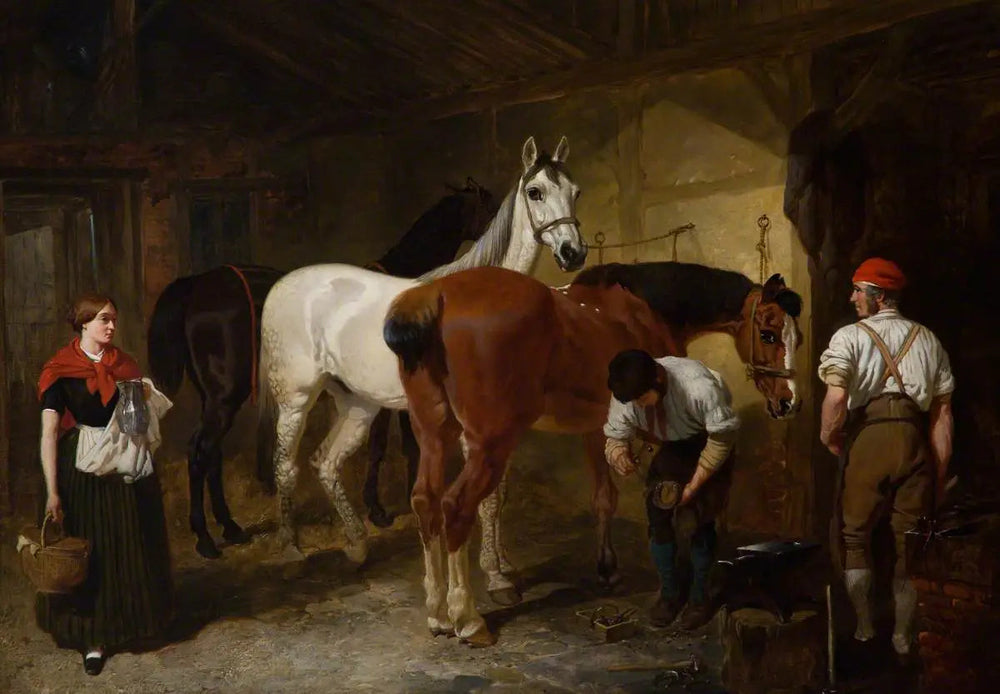La Forge - John Frederick Herring Sr. - Alpha Reproduction