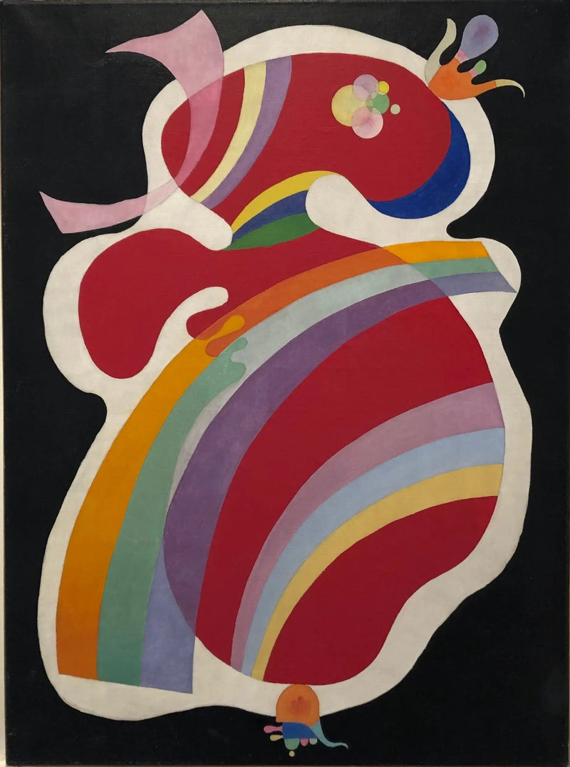 Czerwona Forma - Wasilij Kandinsky
