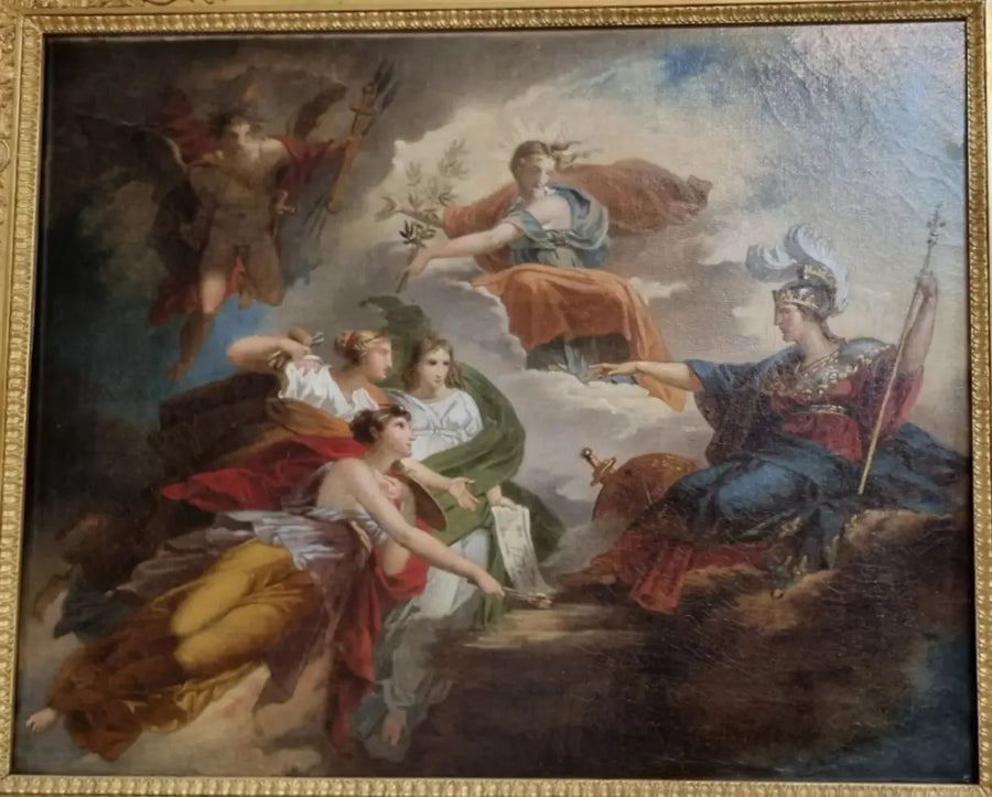 Francja, w Minerve, chroni sztukę - Charles Meynier
