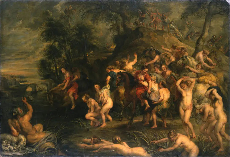 Ucieczka Cloelii - Peter Paul Rubens