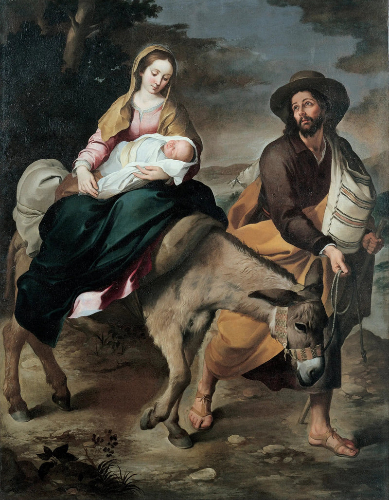 Ucieczka do Egiptu - Bartolomé Esteban Murillo
