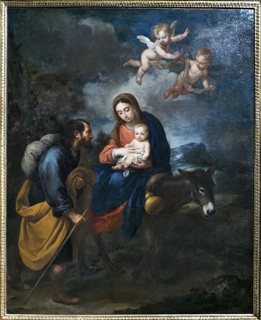 Ucieczka do Egiptu - Bartolomé Esteban Murillo