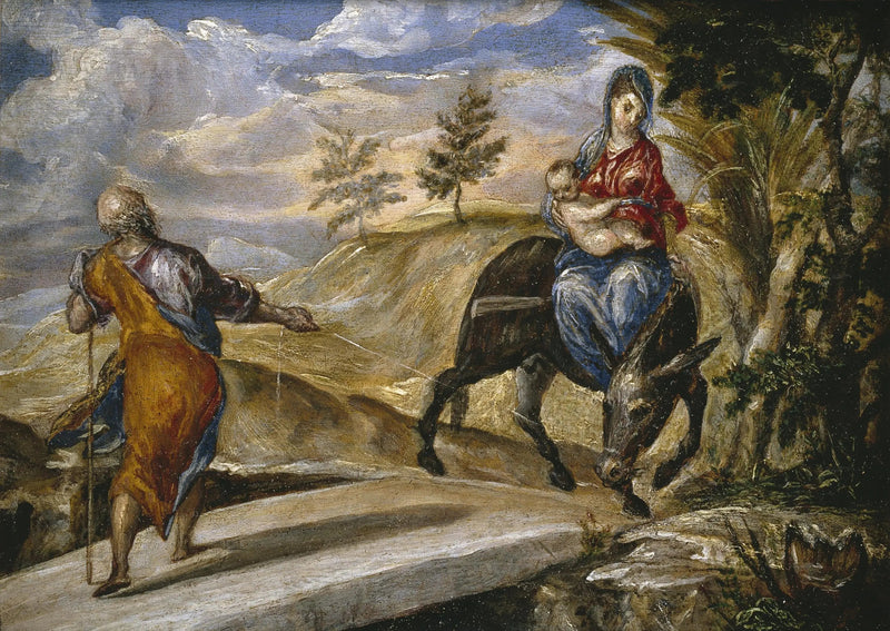 Ucieczka do Egiptu - El Greco