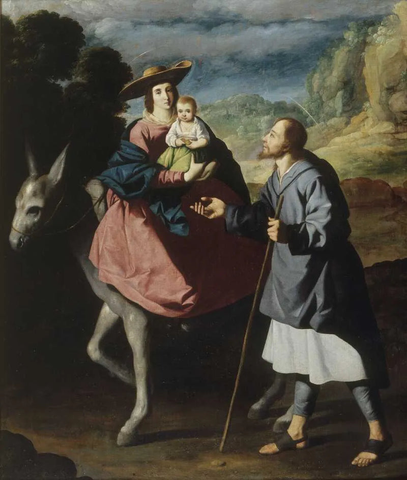 Ucieczka do Egiptu - Francisco de Zurbarań