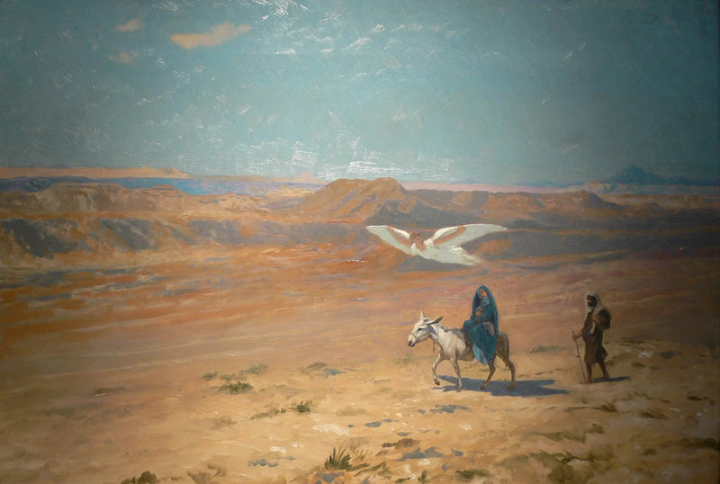 Ucieczka do Egiptu - Jean-Léon Gérôme